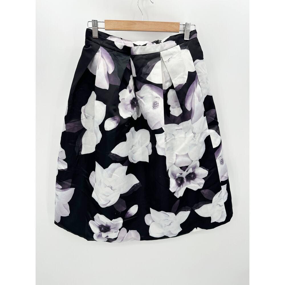 Lulu's‎ Womens Midi Floral Skirt Size M Floral Modest A-Line Church Wedding